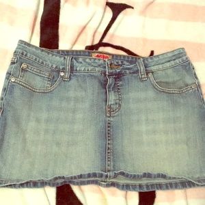 Denim skirt